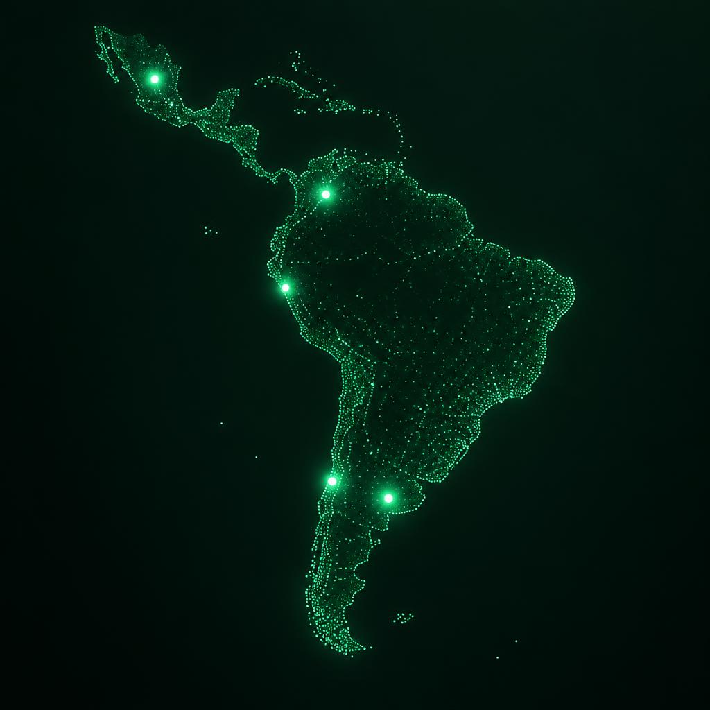 Mapa de Latinoamérica